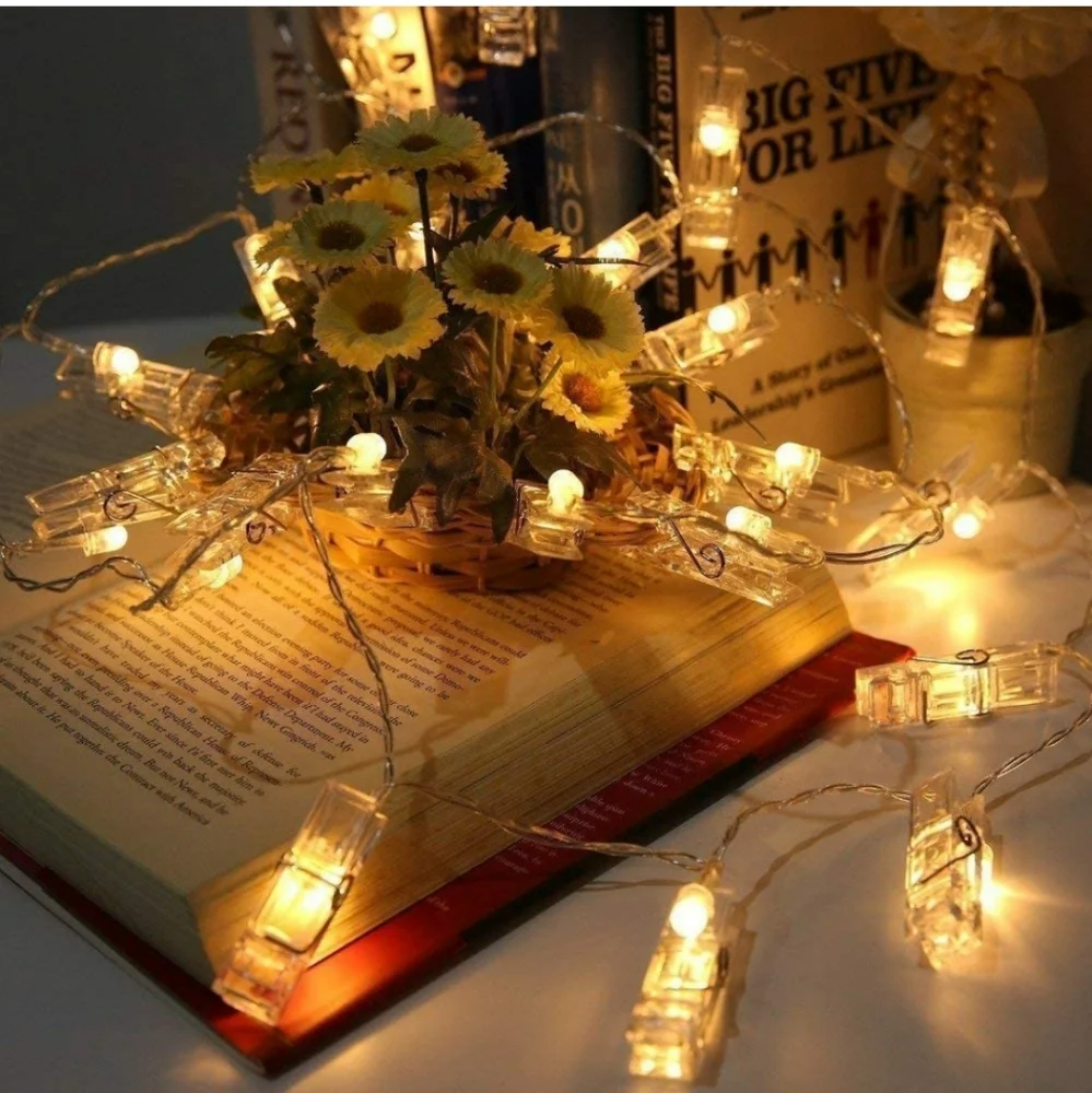 NWT Photo Clip String Lights - Picture 2 of 4